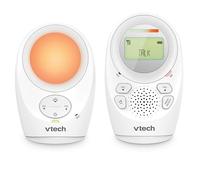 VTech DM1211 Audio Baby Monitor, Long range,Baby monitor with 2-way talk, Noise Level Display, Temperature Sensor, Soothing Sounds, Parent Unit Belt Clip