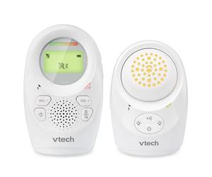 VTech DM1212 Digital Audio Baby Monitor - DECT Technology, Intercom Function, Noise Level Display, Temperature Sensor, Starry Sky Night Light & More - With Parent and Baby Unit