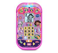 VTech Dora: Adventure Calls Learning Phone, Official Dora Toy, Interactive Role Play Phone, Games & Numbers, Education Gift for Children Ages 3, 4, 5, 6+ Years,