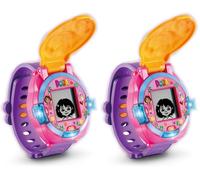 VTech Dora: Time for Learning Adventure Watch, Official Dora Toy with 4 Games, Stopwatch, Timer & Alarm, Educational Gift for Kids 3, 4, 5, 6+ Years, English Version (Pack of 2)