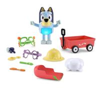 VTech Dress-Up Bluey, Official Character, Interactive Kid's Toy, Includes 9 Accessories, Sounds & Phrases from TV Show, Educational Learning Toy for Kids Aged 3, 4, 5+ Years, English Version