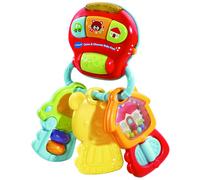 VTech Drive & Discover Keys, Rattle Toy with Sounds and Phrases, Learning Toy for Sensory Play, Baby Teether with Interactive Features, Suitable for