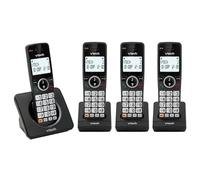 VTech EA5003 DECT Cordless Phone with Nuisance Call Blocker,Easy-to-Read Backlit Display,Landline Phone with 18 Hours Talk-time,Volume Booster,Handsfree Speakerphone,Speed Dial,4-Handset