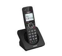 VTech ES2000 DECT Cordless Phone with Nuisance Call Blocker,Easy-to-Read Backlit Display,ECO Mode,Landline Phone with 18 Hours Talk-time,Volume Booster,Handsfree Speakerphone,Speed Dial,Single Handset