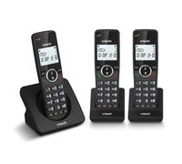 VTech ES2002 DECT Cordless Phone with Nuisance Call Blocker,Easy-to-Read Backlit Display,ECO Mode,Landline Phone with 18 Hours Talk-time,Volume Booster,Handsfree Speakerphone,Speed Dial,Trio Handset