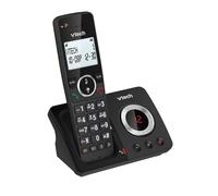 VTech ES2050 DECT Cordless Phone with Answering Machine,Call Block,Easy-to-Read Backlit Display,Landline Phone with 18 Hours Talk-time,Volume Booster,Handsfree Speakerphone,Speed Dial,Single Handset
