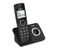 VTech ES2050 DECT Cordless Phone with Answering Machine,Call Block,Easy-to-Read Backlit Display,Landline Phone with 18 Hours Talk-time,Volume Boo