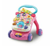 VTech First Steps Baby Walker Pink|Motion Sensor|Music & Light|Grip Handle|InUK