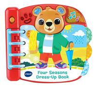 VTech Baby Four Seasons Dress-Up Book, Interactive Baby Book with Songs, Sounds & Weather Concepts, Gift for Toddlers 1, 2 + Years, English Version