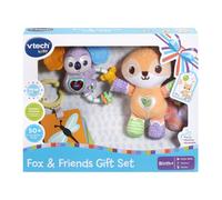 VTech 516303 Fox and Friends Gift Set, Snuggly Baby Fox, Musical Koala Rattle and Learning Flashcard, Baby Toys For Motor Development, Suitable for Ages 0 Months +, Multicolor