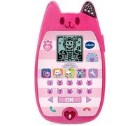 Gabby's Dollhouse A Meow-Zing Phone, Official Gabby's Dollhouse Toy, Interactive Role Play Phone, Toy Phone with Voice Activation, Ringtones & Games,