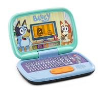 VTech Bluey Game Time Laptop, Interactive Learning Laptop with Pre-School Content, Official Bluey Character Toy for Kids, Letters, Numbers, Music, Gift for Children 3, 4, 5, 6 Years, English Version