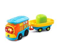 VTech Go! Go! Smart Wheels Motorized Freight Train with Cargo Car