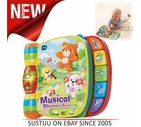 VTech Interactive Musical Rhymes Book¦Bright Colourful¦Early Language Toy¦3-24M