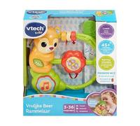 VTech Interactive Rattle Bear with Sound and Teether for Babies