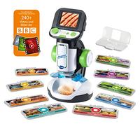 Vtech Interactive Video Microscope - Screen, Smart Slide, Audio Facts, Picture and Video Material and Photo Function - Examine and Store Own Samples - For Children Aged 7+