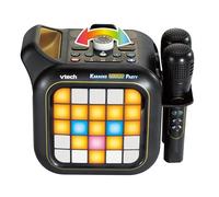 Vtech Karaoke Light Party Karaoke Machine for Children with 2 Wireless Microphones, Light Show, Bluetooth, 40W Speaker, Games & Vocal Effects
