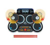 VTech - Kidi DJ Drums, elektronische batterij voor kinderen met lichtgevende pad