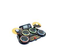 VTech Kidi DJ Drums, Light-up Electronic Drum Kit for Kids, with 4 Drums, 2 Cymbals, Drum Sticks, Bluetooth, Coach Mode and More, Music Toy for Ages 5, 6, 7Plus Years, English Version