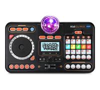 VTech Kidi DJ Mix (Black), Toy DJ Mixer for Kids with 15 Tracks and 4 Music Styles, Kids Music Toy with Lights and Effects,