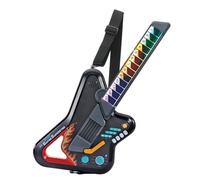 VTech Kidi Guitar Superstar, English | 12-in-1 guitar with light-up frets, touch strings, Bluetooth play-along, built-in songs and band modes. Ages 5+