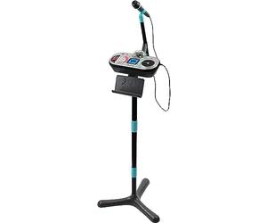 Vtech Kidi Super Star DJ Studio Black - 10-in-1 Karaoke Toy with Microphone, Removable DJ Mixer and Many Effects for Editing Music - For Children Aged 6-12 Years