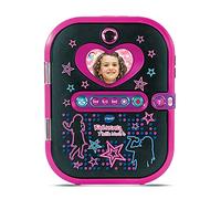 VTech - KidiSecrets Selfie Music Black, 7 in 1 Electronic Diary with Face Recognition, Camera and Video, Educational Games, Gift for Children from 6 to 12 Years - English Content
