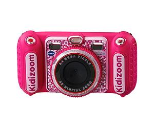 VTech - KidiZoom Duo DX - Digital Toy Camera - English Spoken - Pink - Age: 4-10 Years