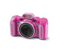 VTech - KidiZoom Duo FX Pink, Children's Digital Camera, Photo, Selfie, Video, Colour Screen, Comic Studio, Funny Filters and Effects, Gift for Children from 4 to 12 Years - English Content