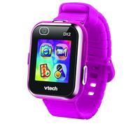 VTech Kidizoom DX2 Magenta Children's Interactive Watch with Dual Cameras, Touch Screen Colours, Smartwatch with Motion Sensor, Shock Resistant, Italian Language, 3-12 Years