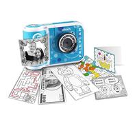 Vtech KidiZoom Print Cam Blue - Instant Children's Camera with Print Function, Selfie and Video Function, Effects, Games and Much More, for Children from 4 to 12 Years