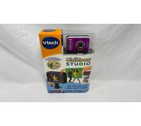 VTech - KidiZoom Purple HD Studio Video, Digital Camera, Selfie with Tripod