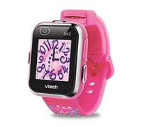 VTech - KidiZoom SmartWatch DX2 Pink, Children's Digital Watch, Photo, Selfie, Video, Vertical Touch Screen, High-Tech Toy, Gift for Children and Teens from 5 to 13 Years - Content in French