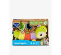 VTech Baby Snugglepillar, Sensory Caterpillar Toy with 7 Fabrics & Textures, Songs, 3 Light Up Buttons to Learn Colours, Shapes & Numbers, Soft Toy for Babies 3, 6, 12, 18 months +, English Version