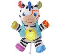 VTech Lights and Stripes Zebra Baby Toy, Sensory Toy with Colours, Textures and Crinkle Sounds, Musical Toy for 0, 6, 12 Months Boys and Girls, 2 x 2.8 x 1.1 cm (WxHxD), English Version