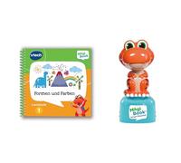 Vtech MagiBook Story'Friends Shapes and Colours Learning Level 1 - Interactive Sound Book and Story'Friends Dinosaur Figure with Individual Learning Games and Stories - For Children from 2-5 Years