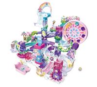 VTech Marble Rush - Fairy Garden Set M500 E - Interactive Marble Track Toy with Ferris Wheel and 6 Glitter MarBalls - Promotes Creativity and Motor Skills - For Children Aged 4-12 Years