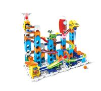 VTech Marble Rush Launch Pad, Construction Toys for Kids with 10 Marbles and 75 Building Pieces, Electronic Track Set for Boys & Girls, Colour-Coded