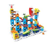 Vtech Marble Rush Launch Pad, English | Marble run with 79 colour-coded pieces, 10 marbles, jumps, stunts and an electronic space ship for creative building. Ages 4+