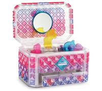 VTech Mosaic Magic Lights Jewellery Box, English | Build and decorate a light-up jewellery box; 4 figurines trigger 13 themed melodies and dazzling lights. Craft kit ages 5+