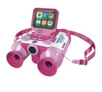 VTech - Multimedia Binoculars Nature and Adventure Binoculars for Kids with Camera, Photos and Videos, Night Vision, Educational Games, Ergonomic Design, ESP Version