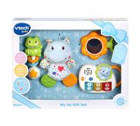 VTech My First Gift Set New Baby Gifts | Newborn Baby Toys Including Hippo Animal Plush, Baby Teether, Baby Rattle & Baby Musical Toy | Baby Toys 0,