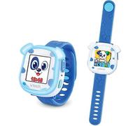 VTech My First KidiWatch Pink - Educational Toy - with Bluetooth - with Sound Effects - 2 to 4 Years - Blue