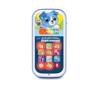 VTech My First Phone - Magic Blue Messages, Interactive Phone for Kids, Learn the Numbers and the Alphabet, Baby Game with 10 Luminous Buttons, Italian Language, Batteries in