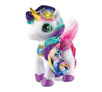 VTech Myla the Blush and Bloom Unicorn Toy, Soft Toy for Kids with Interactive Accessories, Musical Toy with Sounds and Sing-Along Songs, Sensory Toy for Girls and Boys Aged 5 Years +, English Version