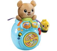 Vtech Baby Peek-a-Boo Bear In Honey Pot Soft Toy With Music, Songs and Fun Phrases
