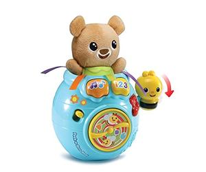 Vtech Peek-a-Boo-Bear Educational Toy with Japanese Manual and Voice Translation