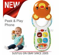 VTech Peek & Play Phone For Baby│Numbers,Colours & Fun Phrases│Melodies│3+ Month