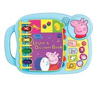 VTech Peppa Pig: Learn & Discover Book, Official Character Educational Learning Toy, Music, Phrases & Voice of Peppa Pig, Learn Letters & Words, Gift for Kids Age 2, 3, 4, 5 Years, English Version