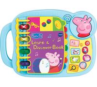 VTECH Peppa Pig Learn & Discover Kids Learning Book, Blue,Yellow,Purple